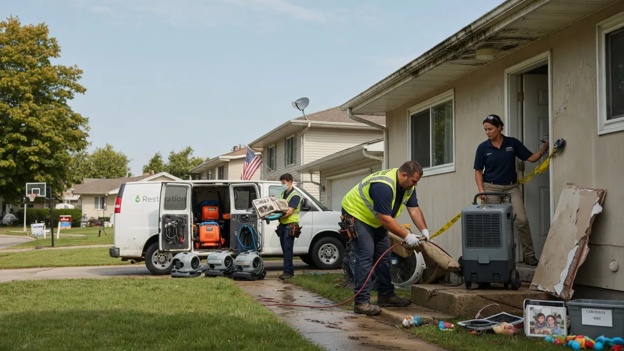 Water Damage Restoration in Lynchburg, OH near me